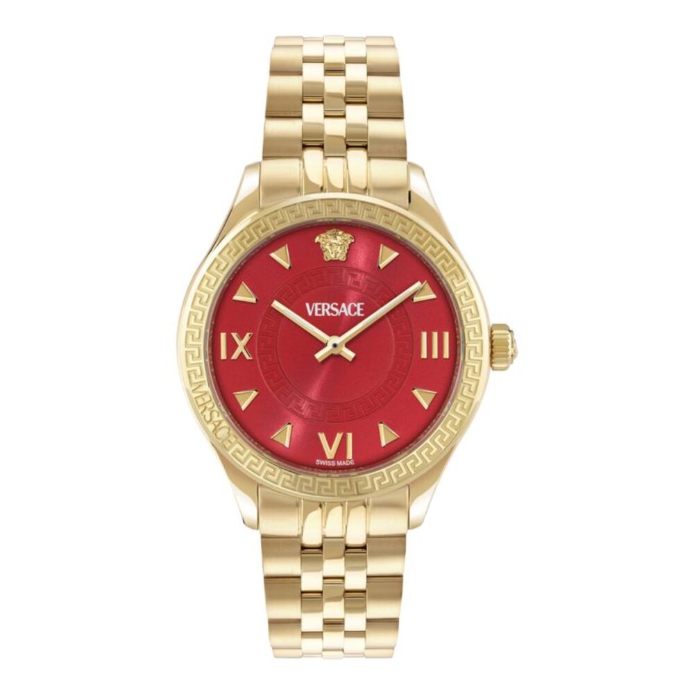 Versace Hellenyium Bracelet Watch Gold Womens